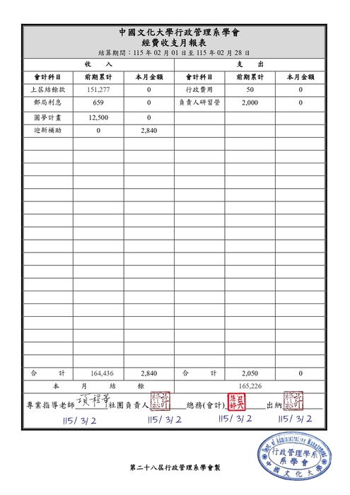 114年2月報表圖片